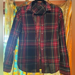 JCrew long sleeve button up size 10
